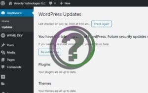 update wordpress