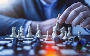 small business competition as played out on a chess board